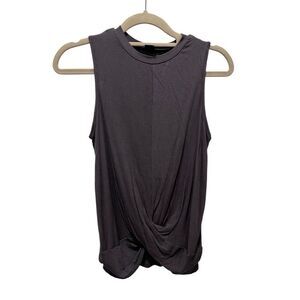 Shein grey wrap front tank, women’s size S